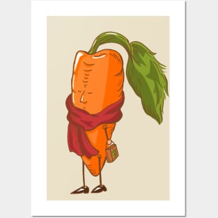 Carrot Christmas shopping Posters and Art